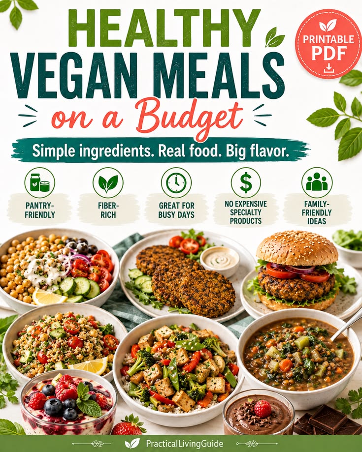 120 Quick & Affordable Vegan Recipes