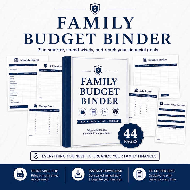 Family Budget Planner & Financial Organizer
