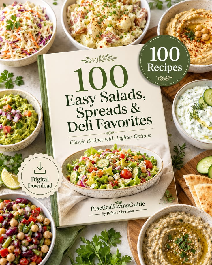 100 Easy Salads, Spreads & Deli Favorites